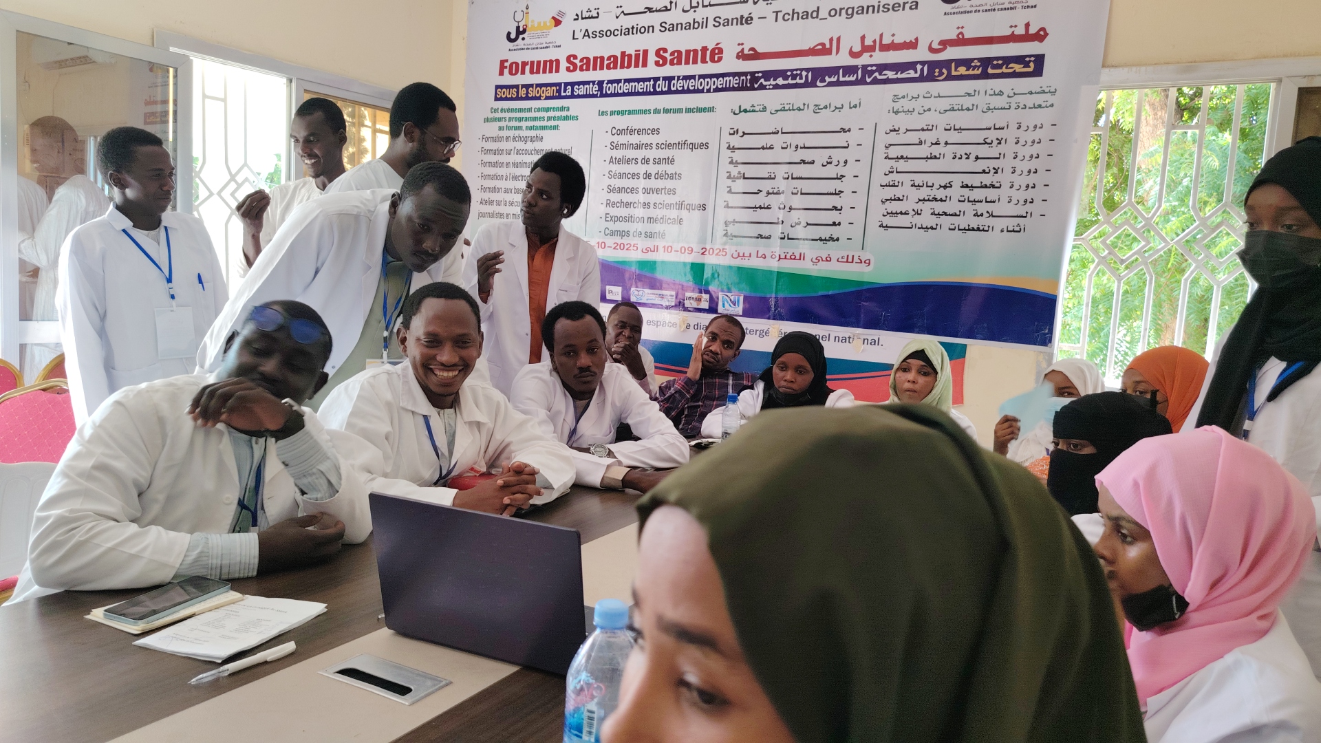 اليوم الرابعة لدورة أساسيات المختبر الطبي